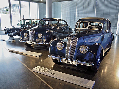 Muzeum BMW v Mnichově (Bavorsko - Německo)