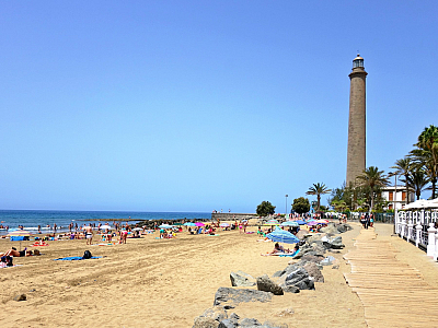 Maspalomas na Gran Canaria (Kanárské ostrovy - Španělsko)