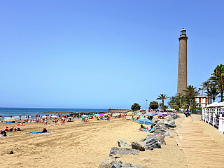 Maspalomas je středobodem turistiky na Gran Canaria