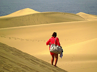 Maspalomas na Gran Canaria (Kanárské ostrovy - Španělsko)