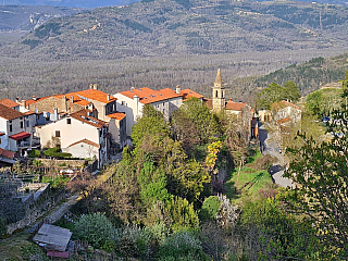 Motovun (Istrie - Chorvatsko)