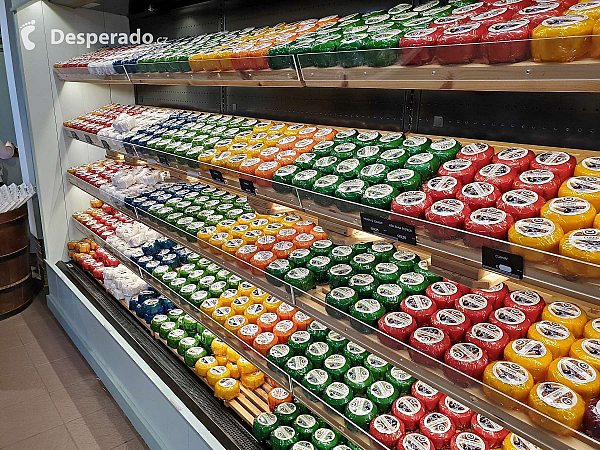 Sýrová Farma Alida Hoeve ve Volendam (Severní Holandsko - Nizozemí)