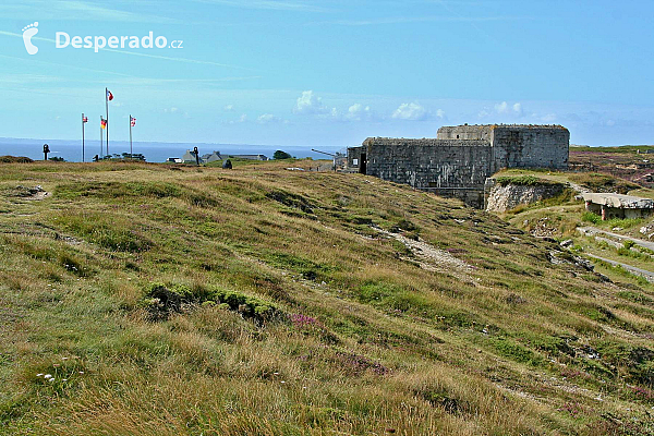 Pointe de Pen-Hir na poloostrově Crozon (Bretaň - Francie)