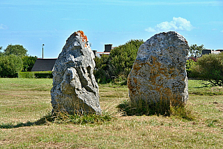 Pointe de Pen-Hir na poloostrově Crozon (Bretaň - Francie)