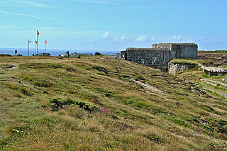 Pointe de Pen-Hir na poloostrově Crozon (Bretaň - Francie)