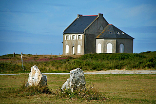 Pointe de Pen-Hir na poloostrově Crozon (Bretaň - Francie)