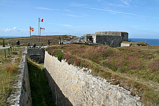 Pointe de Pen-Hir na poloostrově Crozon (Bretaň - Francie)