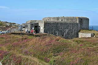 Pointe de Pen-Hir na poloostrově Crozon (Bretaň - Francie)