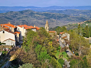 Motovun (Istrie - Chorvatsko)