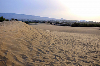 Písečné duny v Maspalomas (Gran Canaria - Španělsko)