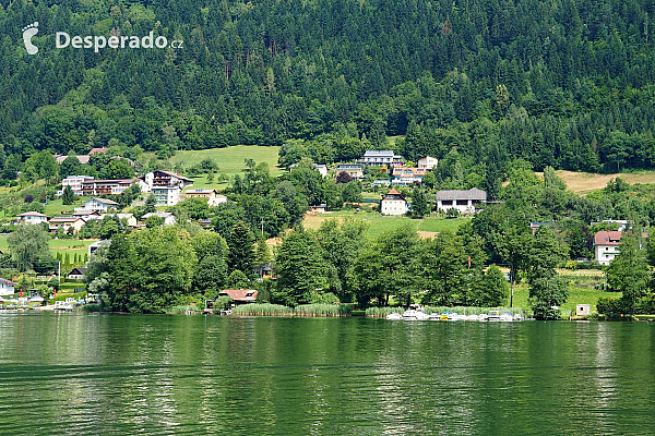 Jezero Ossiacher See (Korutany - Rakousko)