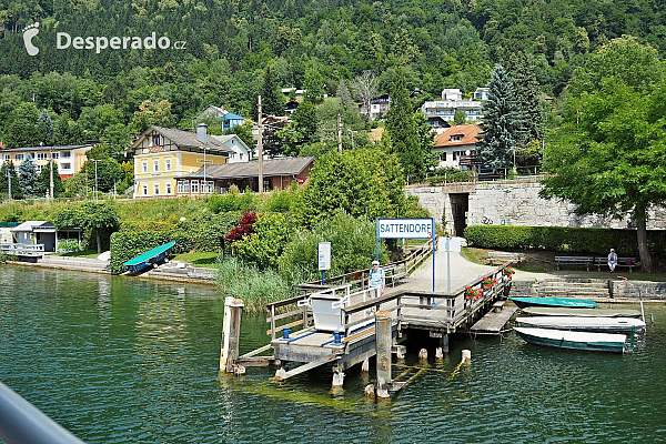 Jezero Ossiacher See (Korutany - Rakousko)