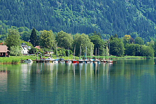 Jezero Ossiacher See (Korutany - Rakousko)