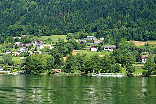 Jezero Ossiacher See (Korutany - Rakousko)