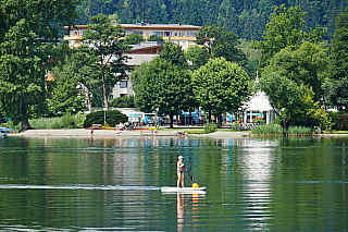 Jezero Ossiacher See (Korutany - Rakousko)