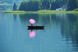 Jezero Ossiacher See (Korutany - Rakousko)