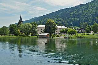 Jezero Ossiacher See (Korutany - Rakousko)