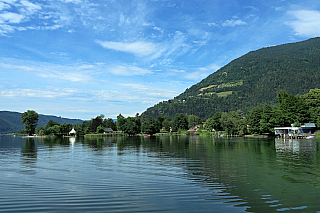 Jezero Ossiacher See (Korutany - Rakousko)