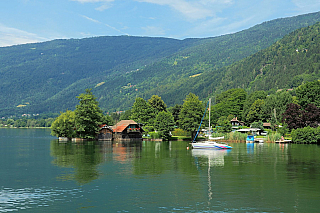 Jezero Ossiacher See (Korutany - Rakousko)