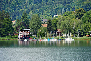 Jezero Ossiacher See (Korutany - Rakousko)