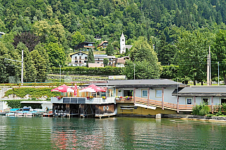 Jezero Ossiacher See (Korutany - Rakousko)