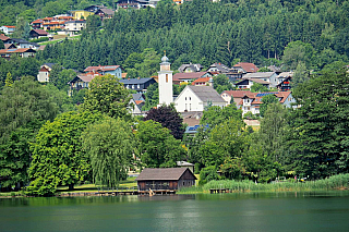 Jezero Ossiacher See (Korutany - Rakousko)