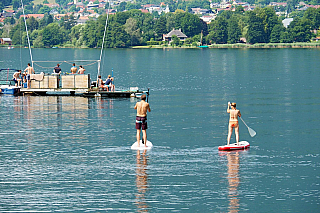 Jezero Ossiacher See (Korutany - Rakousko)