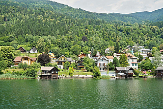 Jezero Ossiacher See (Korutany - Rakousko)