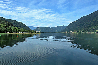 Jezero Ossiacher See (Korutany - Rakousko)