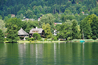 Jezero Ossiacher See (Korutany - Rakousko)