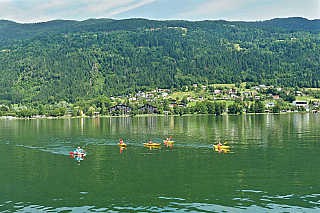 Jezero Ossiacher See (Korutany - Rakousko)