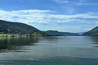 Jezero Ossiacher See (Korutany - Rakousko)