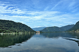 Jezero Ossiacher See (Korutany - Rakousko)