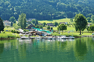 Jezero Ossiacher See (Korutany - Rakousko)