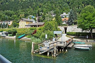 Jezero Ossiacher See (Korutany - Rakousko)