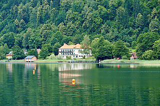 Jezero Ossiacher See (Korutany - Rakousko)
