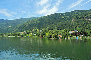 Jezero Ossiacher See (Korutany - Rakousko)