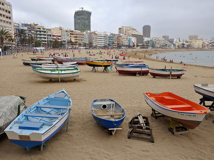 Las Palmas na ostrově Gran Canaria (Kanárské ostrovy - Španělsko)