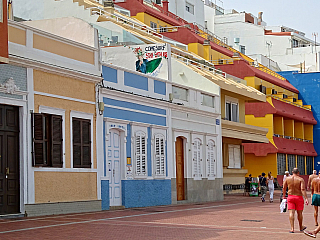 Las Palmas na ostrově Gran Canaria (Kanárské ostrovy - Španělsko)