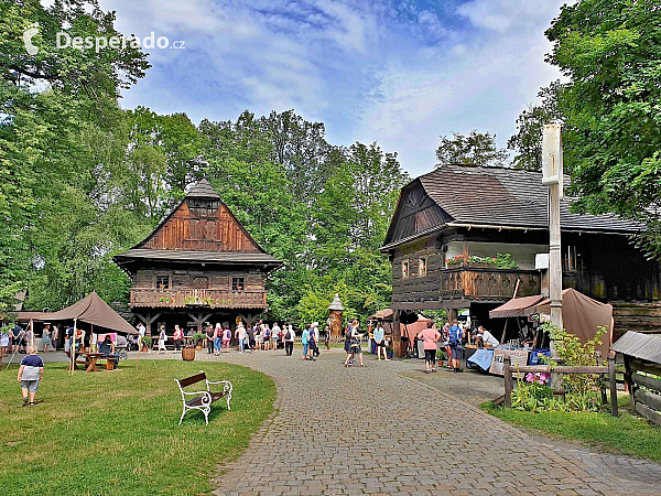 Valašské muzeum v přírodě v Rožnově pod Radhoštěm (Česká republika)
