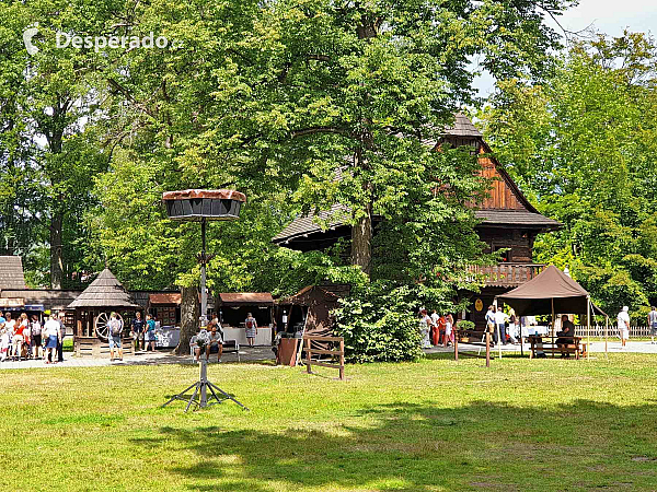 Valašské muzeum v přírodě v Rožnově pod Radhoštěm (Česká republika)
