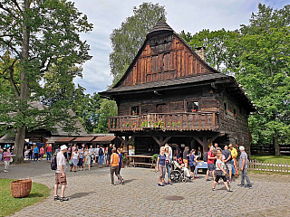 Valašské muzeum v přírodě v Rožnově pod Radhoštěm (Česká republika)