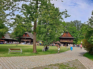 Valašské muzeum v přírodě v Rožnově pod Radhoštěm (Česká republika)