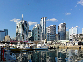 Downtown v Torontu (Ontario - Kanada)