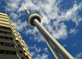 CN Tower v Torontu (Ontario - Kanada)