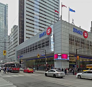 Downtown v Torontu (Ontario - Kanada)