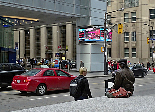 Downtown v Torontu (Ontario - Kanada)