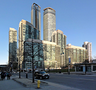 Downtown v Torontu (Ontario - Kanada)