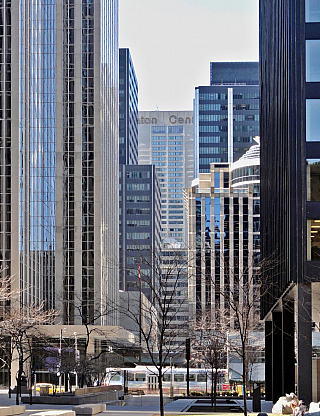 Downtown v Torontu (Ontario - Kanada)