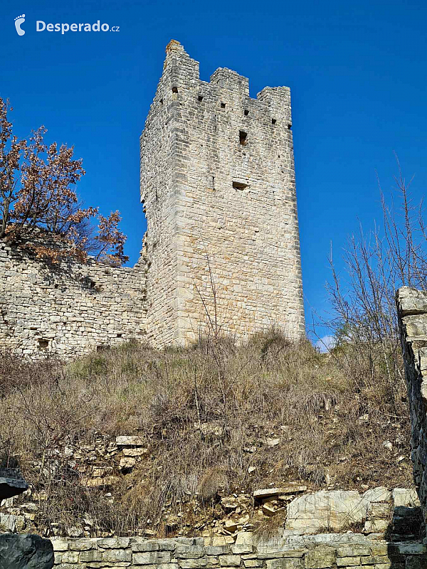 Hrad Dvigrad (Istrie - Chorvatsko)